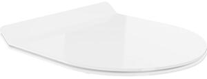 Mexen doska s pomalým zatváraním slim, duroplast, biely lesk - 39010100