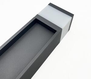 Vonkajšia lampa VESPER 1xG9/5W/230V IP44 80 cm čierna