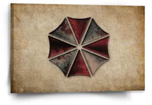 Sablio Obraz Resident Evil Umbrella Corporation Vintage - 60x40 cm