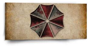 Sablio Obraz Resident Evil Umbrella Corporation Vintage - 110x50 cm