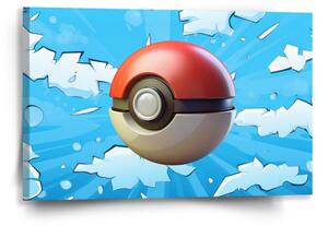 Sablio Obraz Pokemon ball Obloha - 60x40 cm