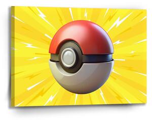 Sablio Obraz Pokemon ball Explózia - 90x60 cm