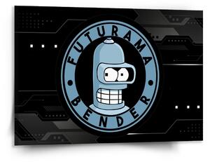 Sablio Obraz Futurama Bender Technology - 150x110 cm
