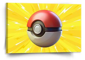 Sablio Obraz Pokemon ball Explózia - 120x80 cm
