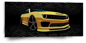 Sablio Obraz Chevrolet Camaro Bodky - 110x50 cm