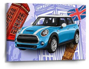 Sablio Obraz Mini sedan Londýn - 90x60 cm