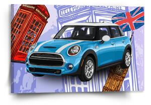 Sablio Obraz Mini sedan Londýn - 120x80 cm