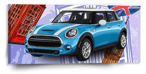 Sablio Obraz Mini sedan Londýn - 110x50 cm