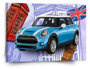 Sablio Obraz Mini sedan Londýn - 150x110 cm