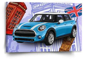 Sablio Obraz Mini sedan Londýn - 60x40 cm