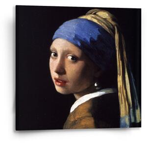 Sablio Obraz Dievča s perlou - Johannes Vermeer - 50x50 cm