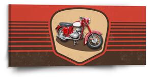Sablio Obraz Jawa panelka Vintage - 110x50 cm