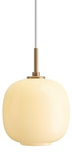LOUIS POULSEN Závesná lampa VL 45 Radiohus, 175, Brass / Pale Yellow