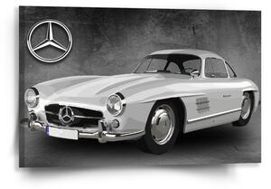 Sablio Obraz Mercedes-Benz 300 SL Sivé pozadie - 60x40 cm