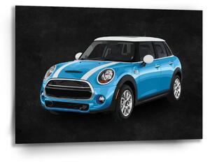 Sablio Obraz Mini sedan Čierne pozadie - 90x60 cm