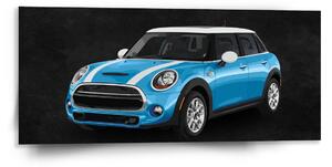 Sablio Obraz Mini sedan Čierne pozadie - 110x50 cm