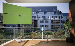 Doppler ACTIVE - balkónová clona 180 x 130 cm - naklápací slnečník zelený (kód farby 836)