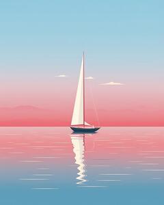 Ilustrácia Sailing In Peace, Emiliano Deificus