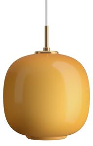 LOUIS POULSEN Závesná lampa VL 45 Radiohus, 250, Brass / Amber