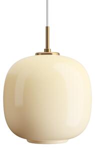 LOUIS POULSEN Závesná lampa VL 45 Radiohus, 250, Brass / Pale Yellow