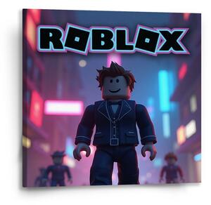 Sablio Obraz ROBLOX Neónové mesto - 50x50 cm