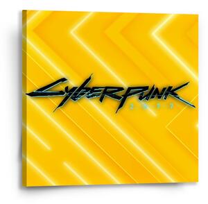 Sablio Obraz Cyberpunk 2077 Žltý - 50x50 cm
