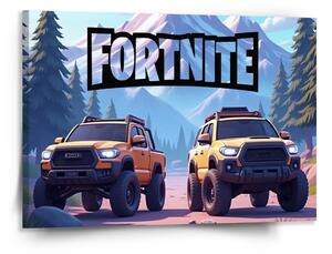 Sablio Obraz FORTNITE Off-road autá - 150x110 cm