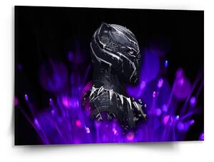 Sablio Obraz BLACK PANTHER Fialová luminiscencia - 150x110 cm