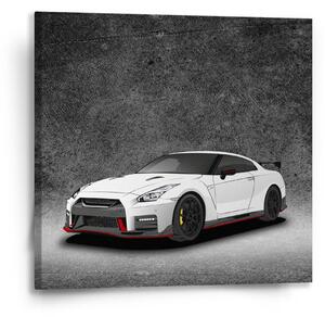 Sablio Obraz Nissan GTR 35 Sivý - 50x50 cm