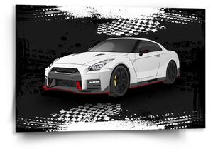 Sablio Obraz Nissan GTR 35 Čierny - 120x80 cm
