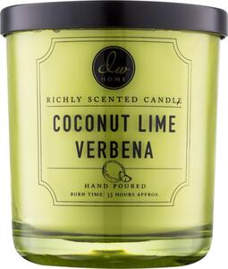 DW Home Signature Coconut Lime Verbena vonná sviečka 274 g