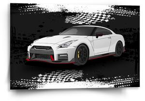 Sablio Obraz Nissan GTR 35 Čierny - 60x40 cm