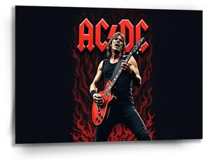 Sablio Obraz ACDC Gitarista - 90x60 cm