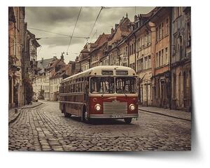 Sablio Plagát Historický autobus - 60x40 cm