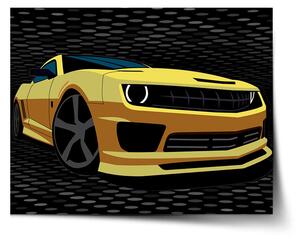 Sablio Plagát Chevrolet Camaro Bodky - 60x40 cm