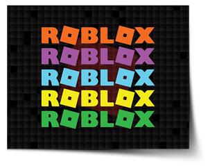 Sablio Plagát ROBLOX Farebný text - 60x40 cm