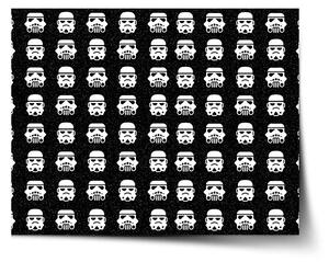 Sablio Plagát Star Wars Stormtrooper Pattern - 60x40 cm