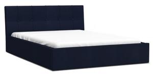 Manželská posteľ 140x200 cm VEGAS PARIS DEEP BLUE