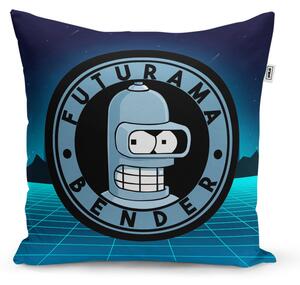 Sablio Vankúš Futurama Bender Štvrtá dimenzia - 40x40 cm