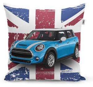 Sablio Vankúš Mini sedan Britská vlajka - 40x40 cm