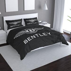 Sablio Obliečky Logo Bentley Čierny - 140x200 / 90x70