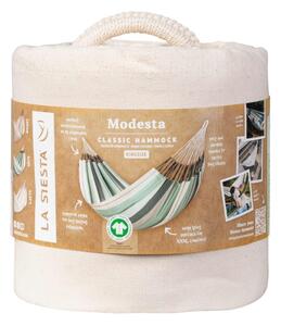 La Siesta MODESTA KINGSIZE MONO - elegantná hojdacia sieť vyrobená z mäkkej organickej bavlny