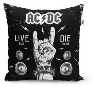Sablio Vankúš ACDC Live fast, die young - 40x40 cm