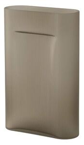Muuto Váza Ridge H48, taupe frosted glass