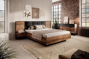 Manželská posteľ MANITO | 160 x 200 cm Prevedenie: posteľ bez roštu a matraca