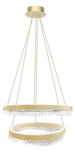 LED Luster na lanku LED/85W/230V pr. 60 cm zlatá