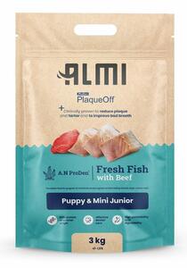 ALMI Puppy & Mini Junior Granule s morskou riasou, 3 kg