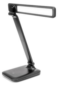 LED stmievateľná dotyková stolová lampa s USB portom REMUS LED/5W/230V čierna