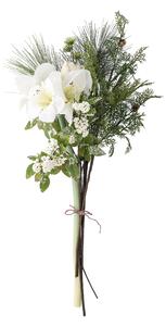 Umělá kytice Kristin Bouquet White 105 cm