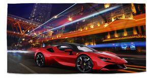 Sablio Uterák Ferrari na ulici - 30x50 cm